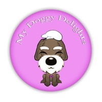 My Doggy Delights logo, My Doggy Delights contact details