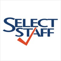 Select Staff logo, Select Staff contact details