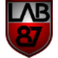 LAB87 logo, LAB87 contact details