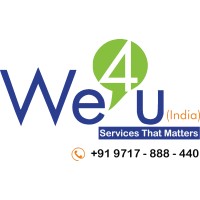 We4U India logo, We4U India contact details