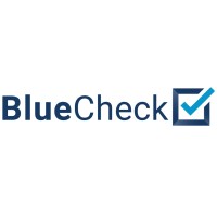 BlueCheck Inc. logo, BlueCheck Inc. contact details