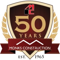 R.E. Monks Construction logo, R.E. Monks Construction contact details