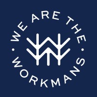 The Workmans logo, The Workmans contact details