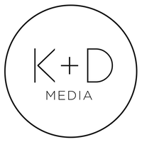 K+D Media Inc. logo, K+D Media Inc. contact details