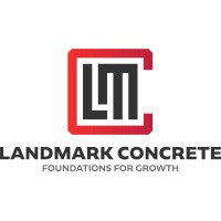 Landmark Concrete logo, Landmark Concrete contact details