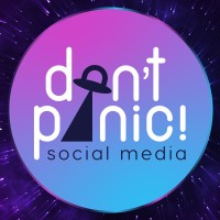 Don't Panic! logo, Don't Panic! contact details