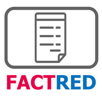 FactRed logo, FactRed contact details