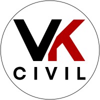 VK Civil logo, VK Civil contact details