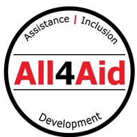 All4Aid logo, All4Aid contact details