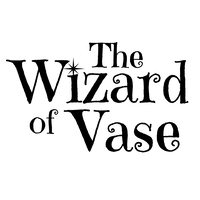 The Wizard of Vase logo, The Wizard of Vase contact details