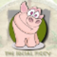 The Social Piggy logo, The Social Piggy contact details