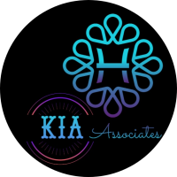 The Kia Associates logo, The Kia Associates contact details