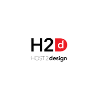 Host2Design logo, Host2Design contact details