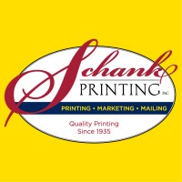 Schank Printing, Inc. logo, Schank Printing, Inc. contact details