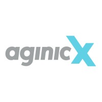 AginicX logo, AginicX contact details