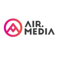 AirMédia logo, AirMédia contact details