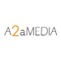 A2aMedia logo, A2aMedia contact details