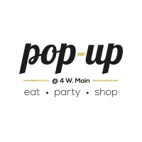 pop-up @ 4 W. Main logo, pop-up @ 4 W. Main contact details