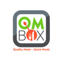 QMBox logo, QMBox contact details