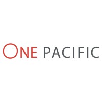 One Pacific logo, One Pacific contact details