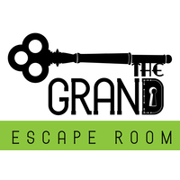 The Grand Escape Room logo, The Grand Escape Room contact details