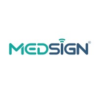 MedSign logo, MedSign contact details