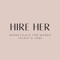 HIRE HER logo, HIRE HER contact details