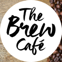 The Brew Cafe logo, The Brew Cafe contact details