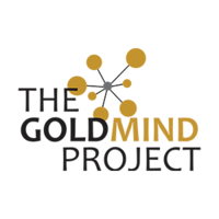 The GoldMind Project logo, The GoldMind Project contact details