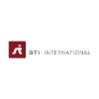 STI International logo, STI International contact details