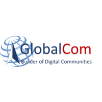 GlobalCom logo, GlobalCom contact details