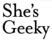 She's Geeky logo, She's Geeky contact details