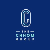 The Chhom Group logo, The Chhom Group contact details