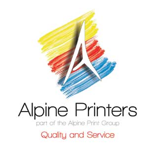 Alpine Printers logo, Alpine Printers contact details