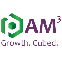 AM-Cubed logo, AM-Cubed contact details