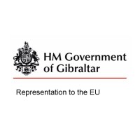 HM Government of Gibraltar - Representation to the EU logo, HM Government of Gibraltar - Representation to the EU contact details