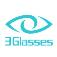 3Glasses VR logo, 3Glasses VR contact details