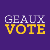 Geaux Vote LSU logo, Geaux Vote LSU contact details