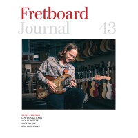 The Fretboard Journal logo, The Fretboard Journal contact details