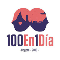 100en1día Bogotá logo, 100en1día Bogotá contact details