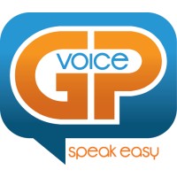 GP Voice logo, GP Voice contact details