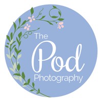 The Pod Photography logo, The Pod Photography contact details