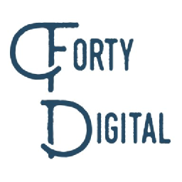 FortyDigital logo, FortyDigital contact details