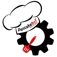 PancakeBot logo, PancakeBot contact details