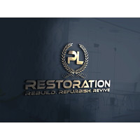 PL Restoration logo, PL Restoration contact details