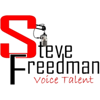 SteveFreedmanVoiceTalent.com logo, SteveFreedmanVoiceTalent.com contact details