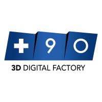 +90 3D Digital Factory logo, +90 3D Digital Factory contact details