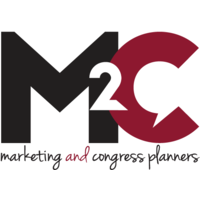 M2C logo, M2C contact details