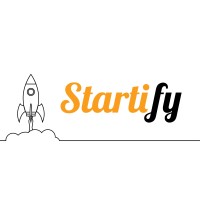 Startify logo, Startify contact details