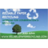 Reliable Paper Recycling Inc. logo, Reliable Paper Recycling Inc. contact details